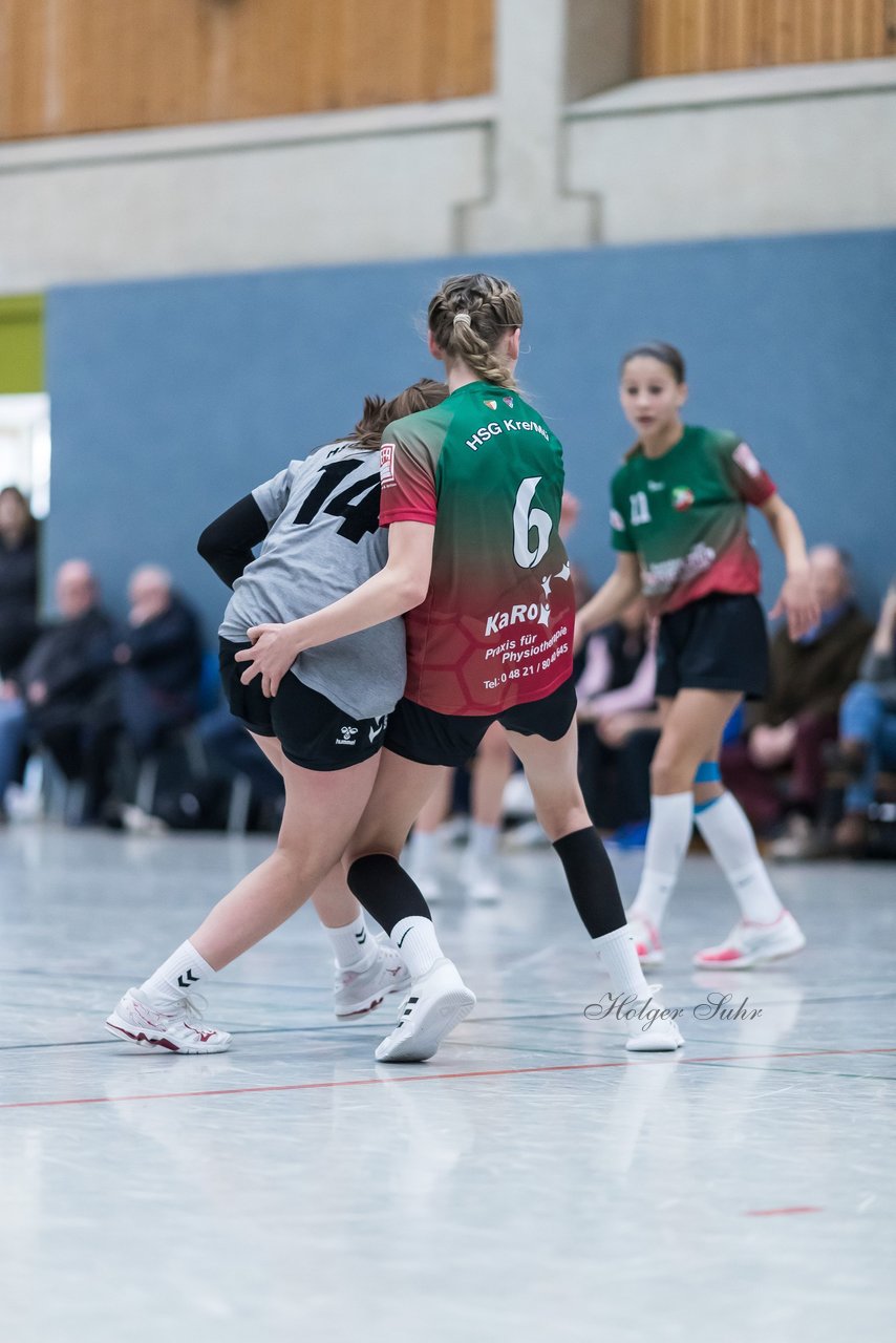 Bild 208 - wCJ HSG Kremperheide/Muensterdorf - HSG Marne/Brunsbuettel : Ergebnis: 22:10